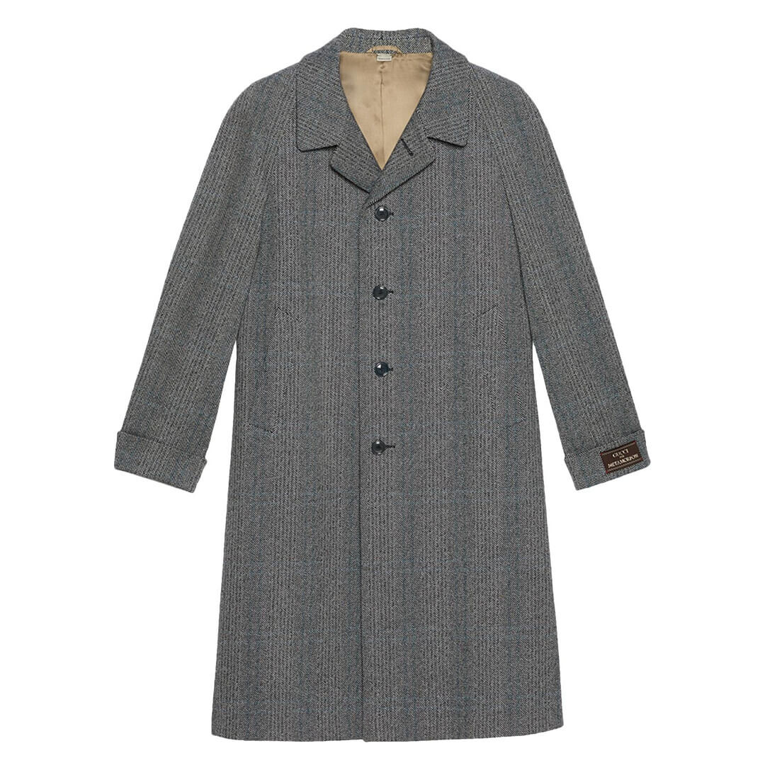 

Пальто Gucci Houndstooth, черный/белый
