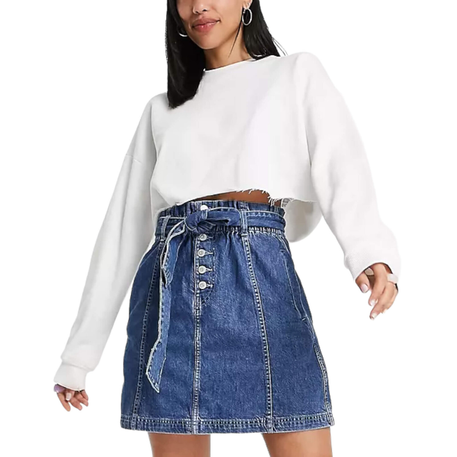 

Юбка Tommy Hilfiger A-Line Denim, синий
