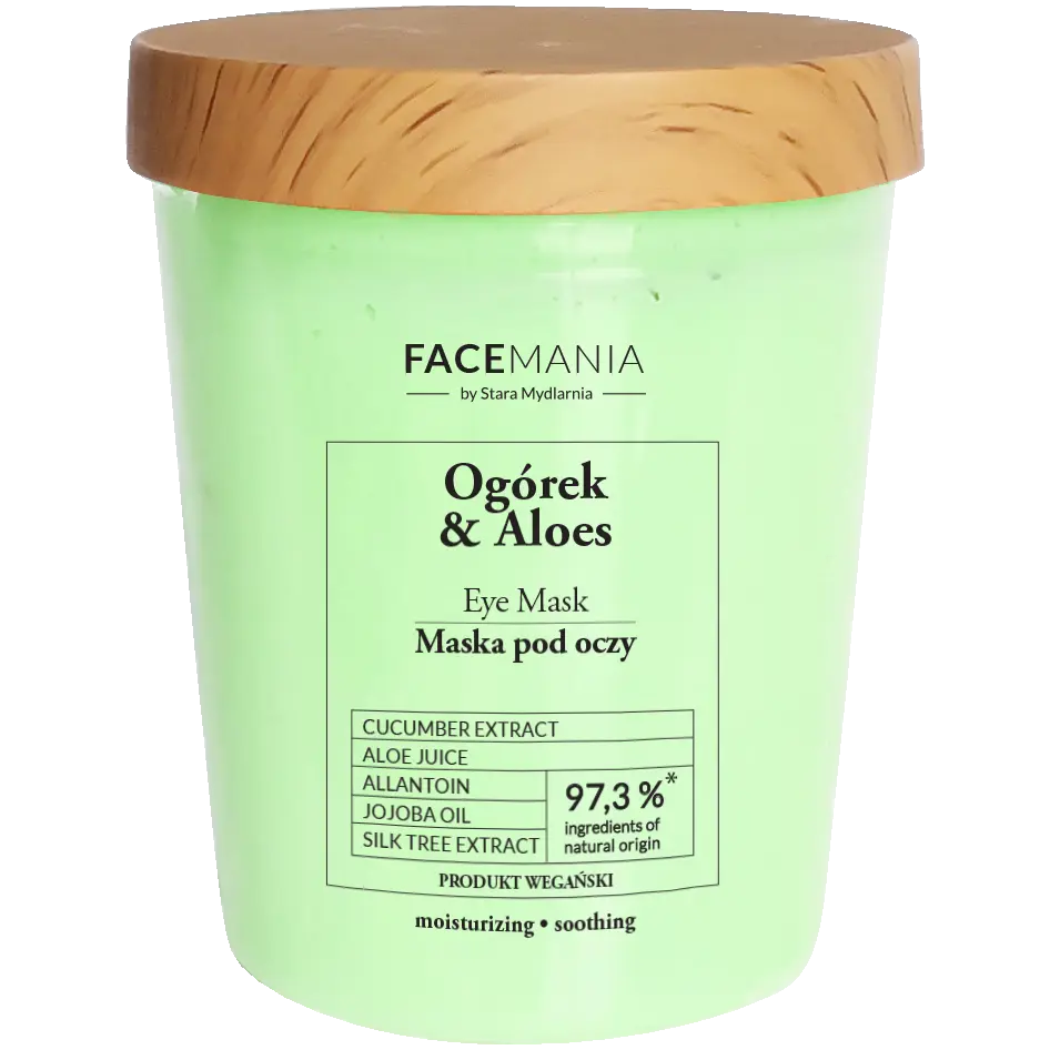 

Facemania Ogórek&Aloes маска для глаз с алоэ вера, 200 мл