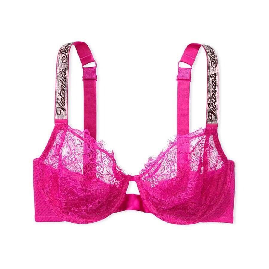 

Бюстгальтер Victoria's Secret Very Sexy The Fabulous by Full-Cup Shine Strap, розовый
