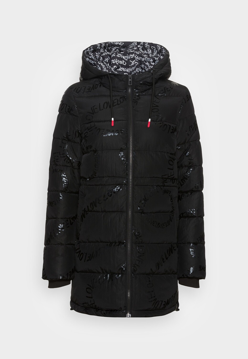 

Пальто зимнее Desigual, черный