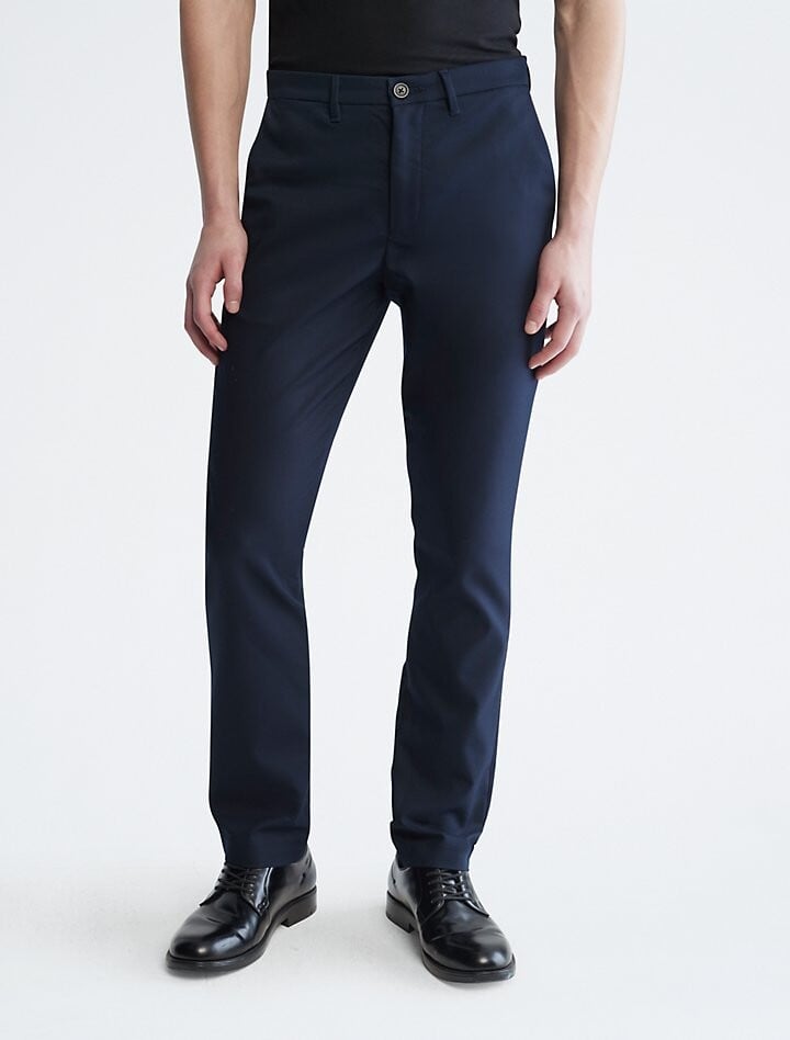 

Брюки Calvin Klein Cotton Flex, синий