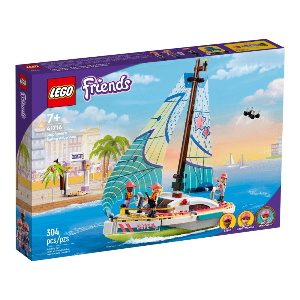 Конструктор LEGO Friends 41716 Парусное приключение Стефани lego friends приключения стефани на яхте 41716