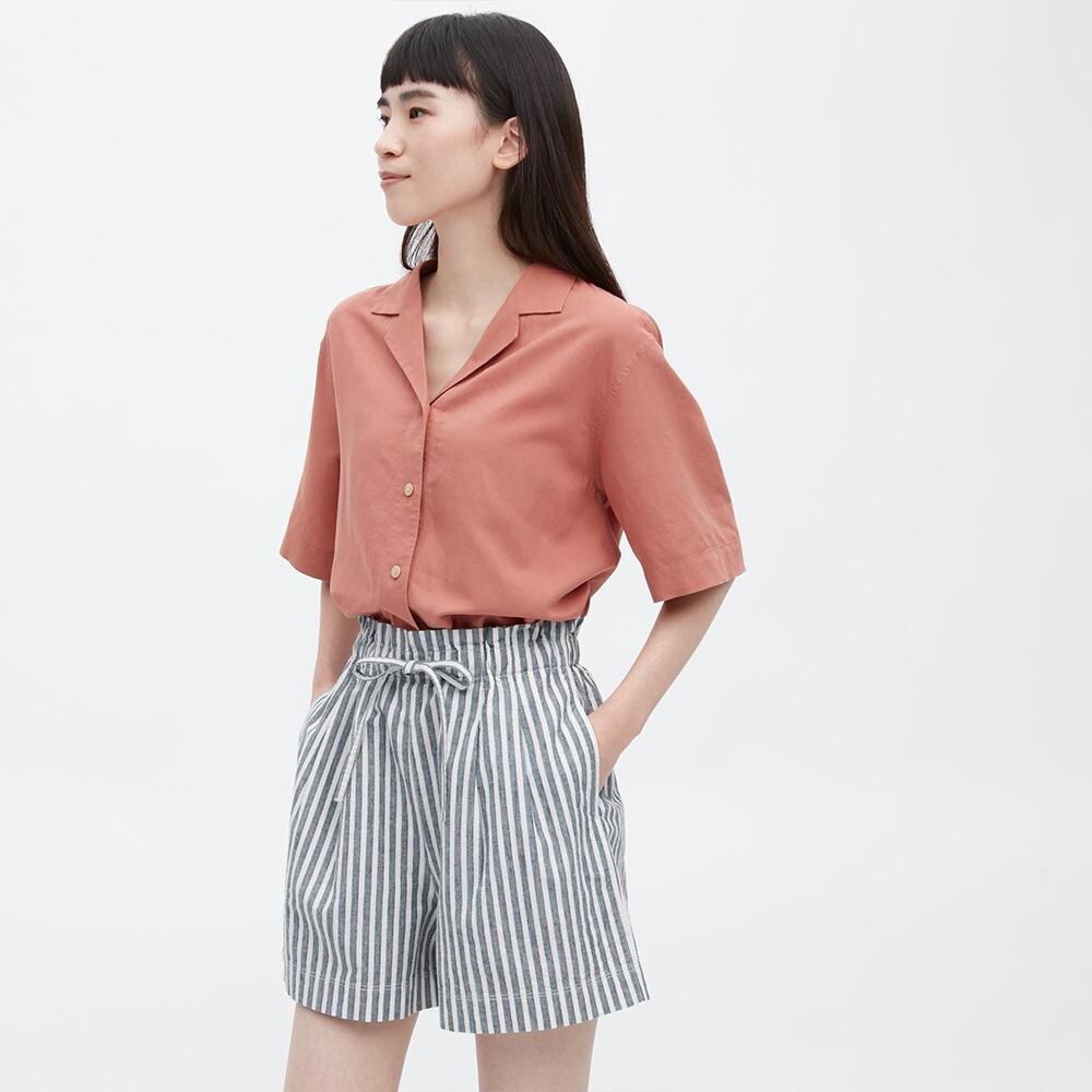 

Шорты хлопковые Uniqlo, синий