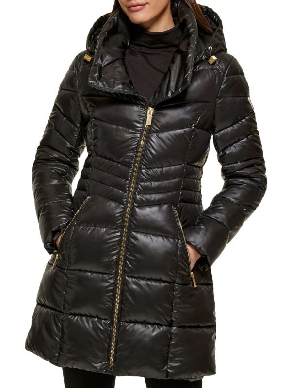 

Парка high shine Guess Black, Черный