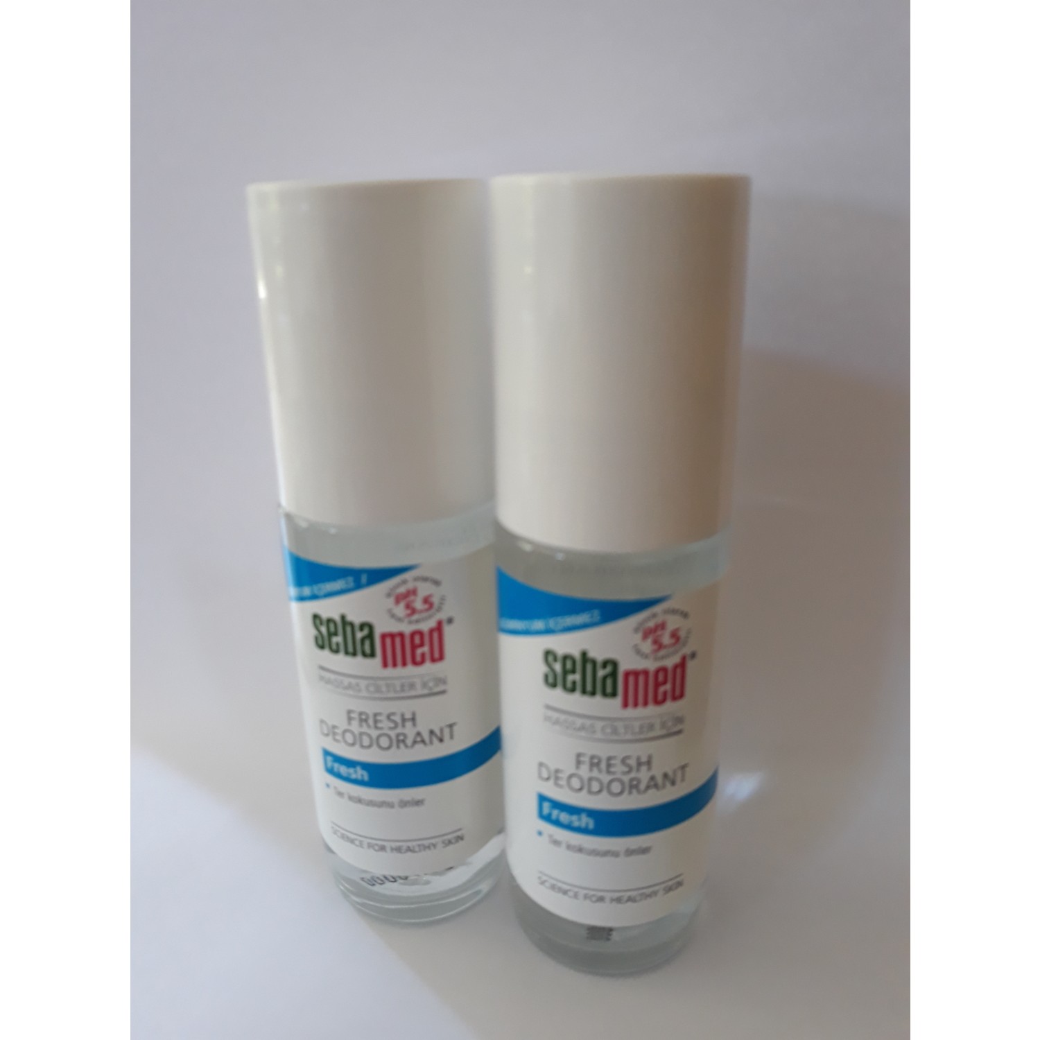 Шариковый дезодорант Sebamed Deo Fresh, 2 флакона по 50 мл isdin deodorant lambda control fresh roll on 50ml