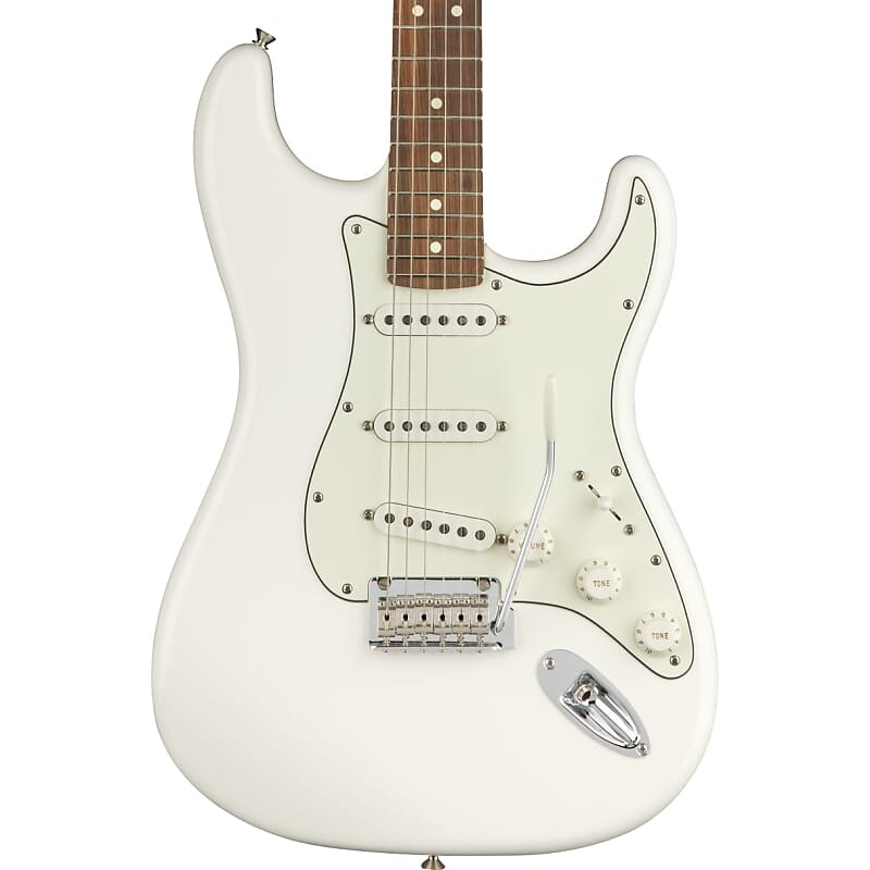 

Fender Player Stratocaster - накладка на гриф Pau Ferro, цвет Polar White