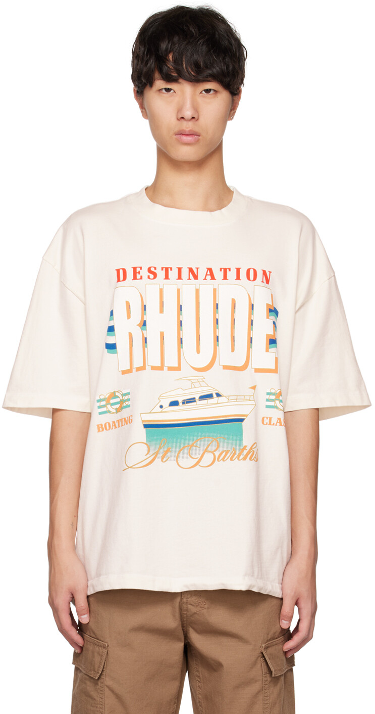 

Футболка Off-White Destination Rhude, Белый
