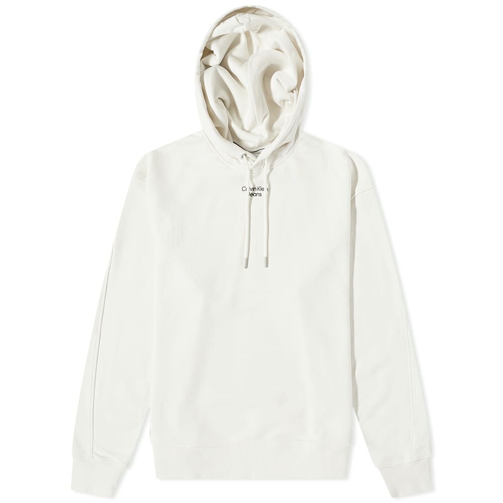 

Толстовка Calvin Klein Stacked Logo Hoody, Серый