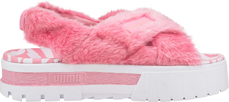цена Сандалии Puma Baby Phat x Wmns Mayze Sandals Prism Pink White, розовый