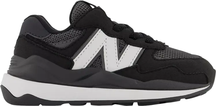 

Кроссовки New Balance 57/40 Toddler 'Black White', черный