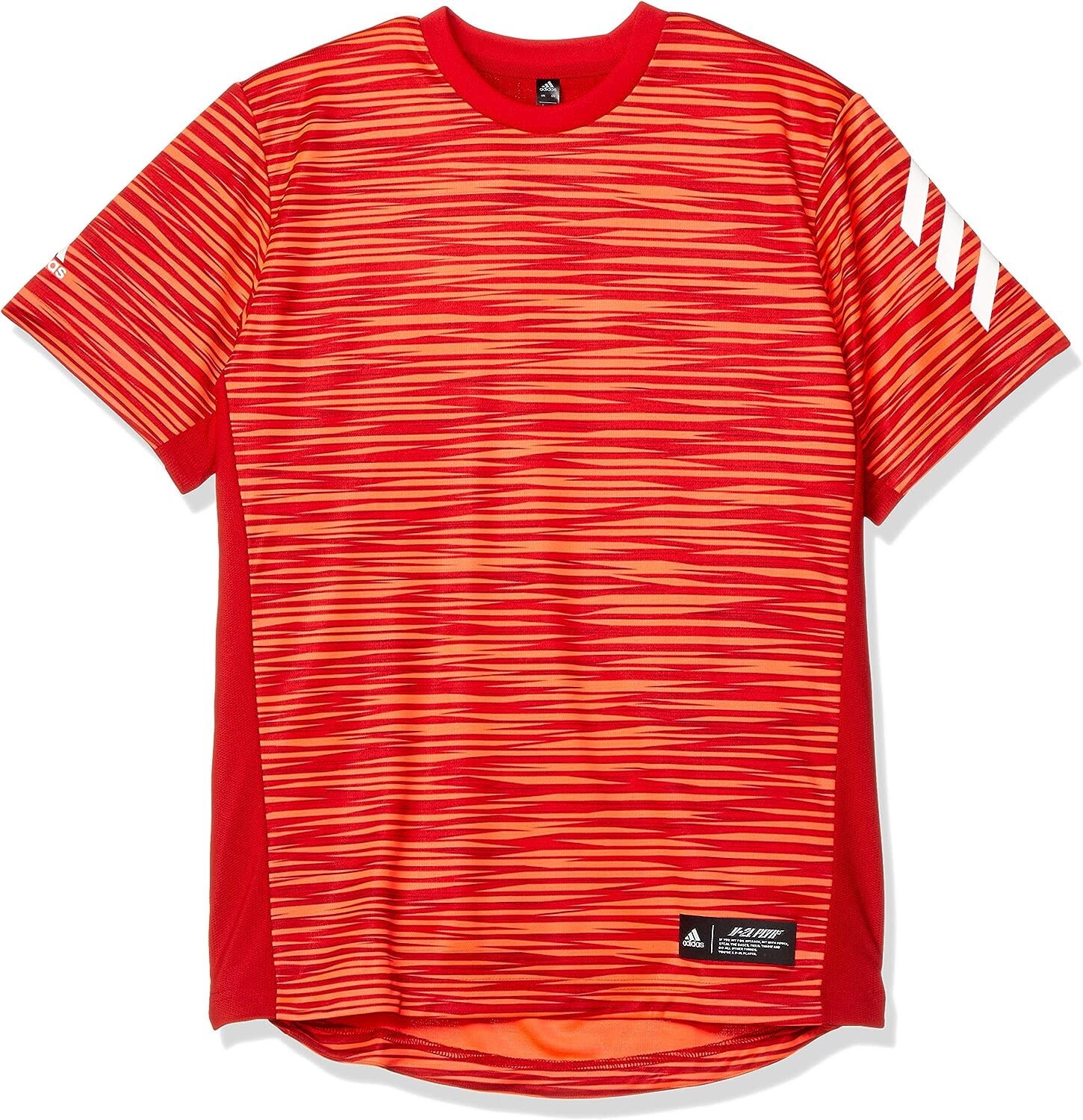 

Футболка Adidas Zebra (GLJ81) Men's Baseball Wear, красный/оранжевый