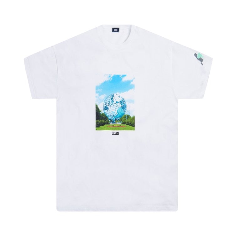 Футболка Kith 5 Borough Queens Tee 'White', белый - фото