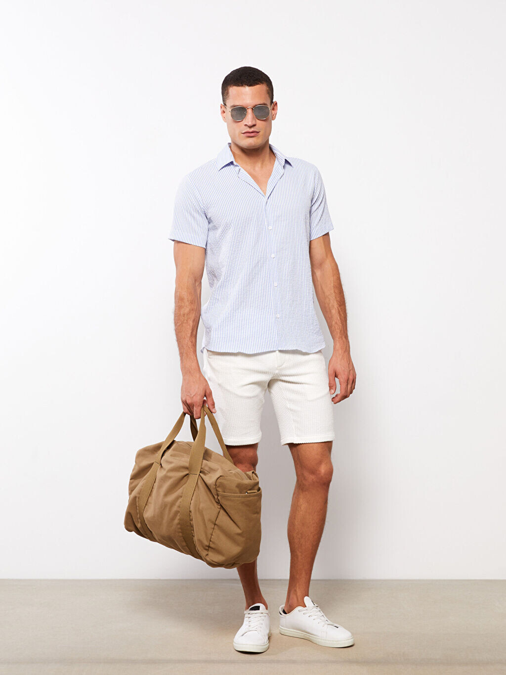 

Текстурированные мужские шорты Slim Fit LCW Vision