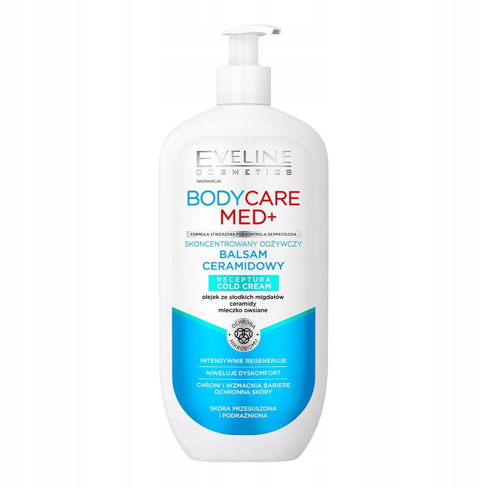

Eveline Cosmetics Body Care Med+ концентрированный питательный бальзам с керамидами 350мл
