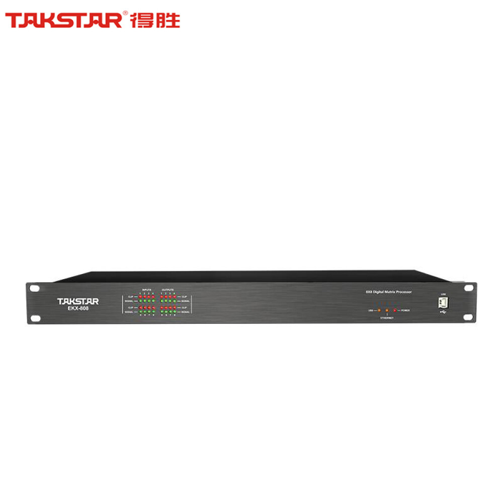 цена Цифровой матричный процессор Takstar EKX-808 для видеоконференций