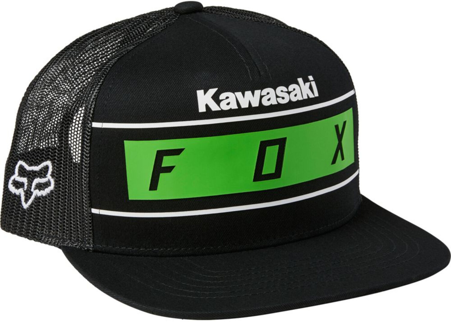 

Кепка FOX Kawi Stripes, черный/зеленый