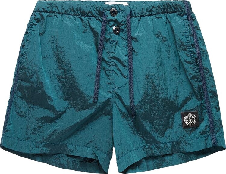 

Шорты Stone Island Nylon Metal Beach Shorts 'Bottle Green', зеленый