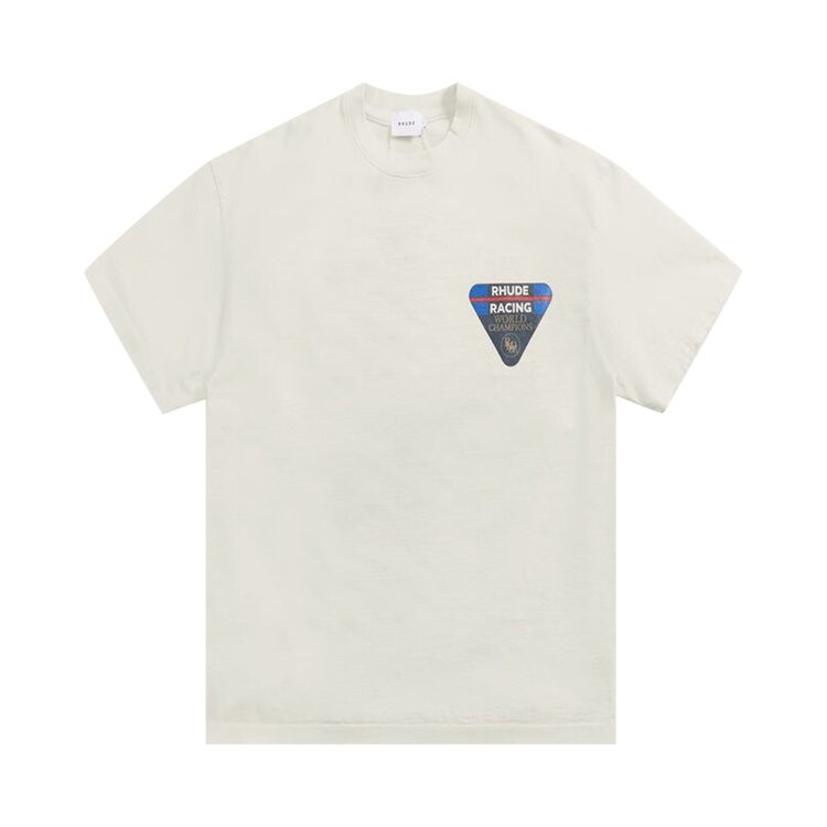 

Футболка Rhude Race Patch Tee 'White', белый