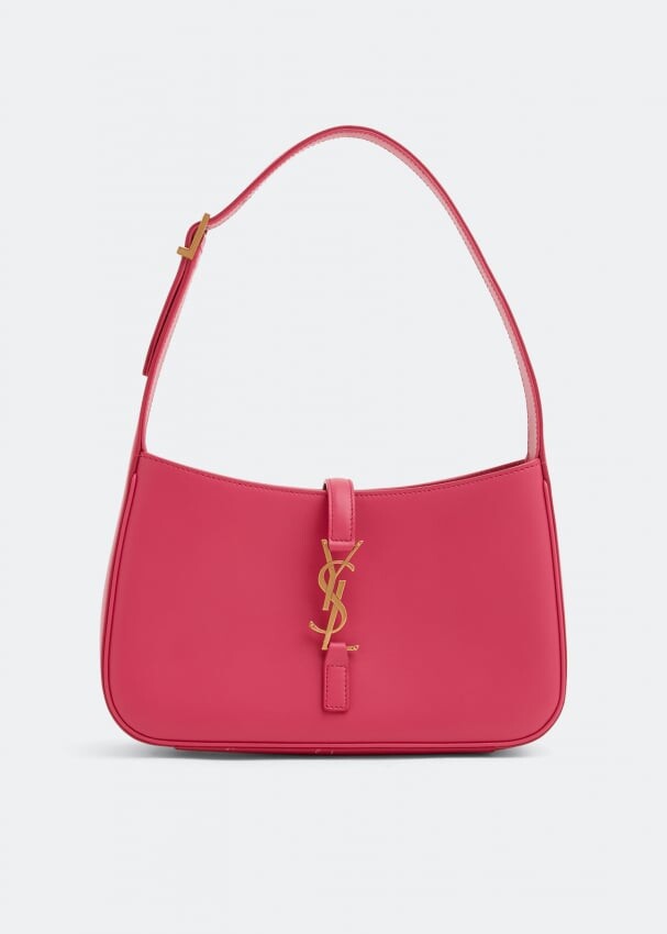 

Сумка-хобо SAINT LAURENT Le 5 À 7 hobo bag, розовый