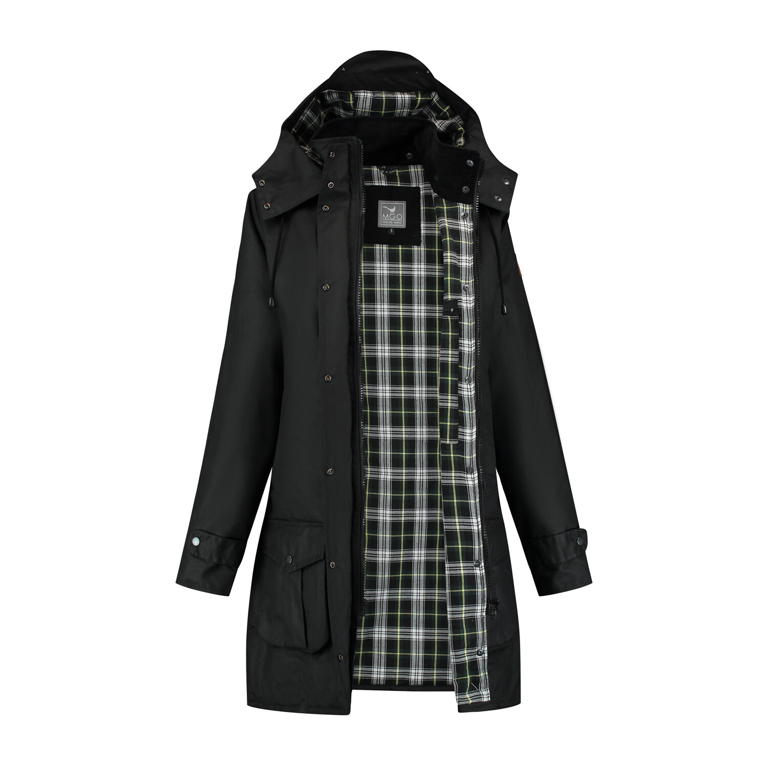 

Куртка софтшелл MGO leisure wear Kate Wax Parka, черный