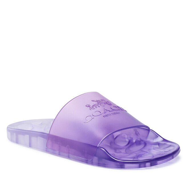 

Шлепанцы Coach UlyssaRubber Slide, фиолетовый