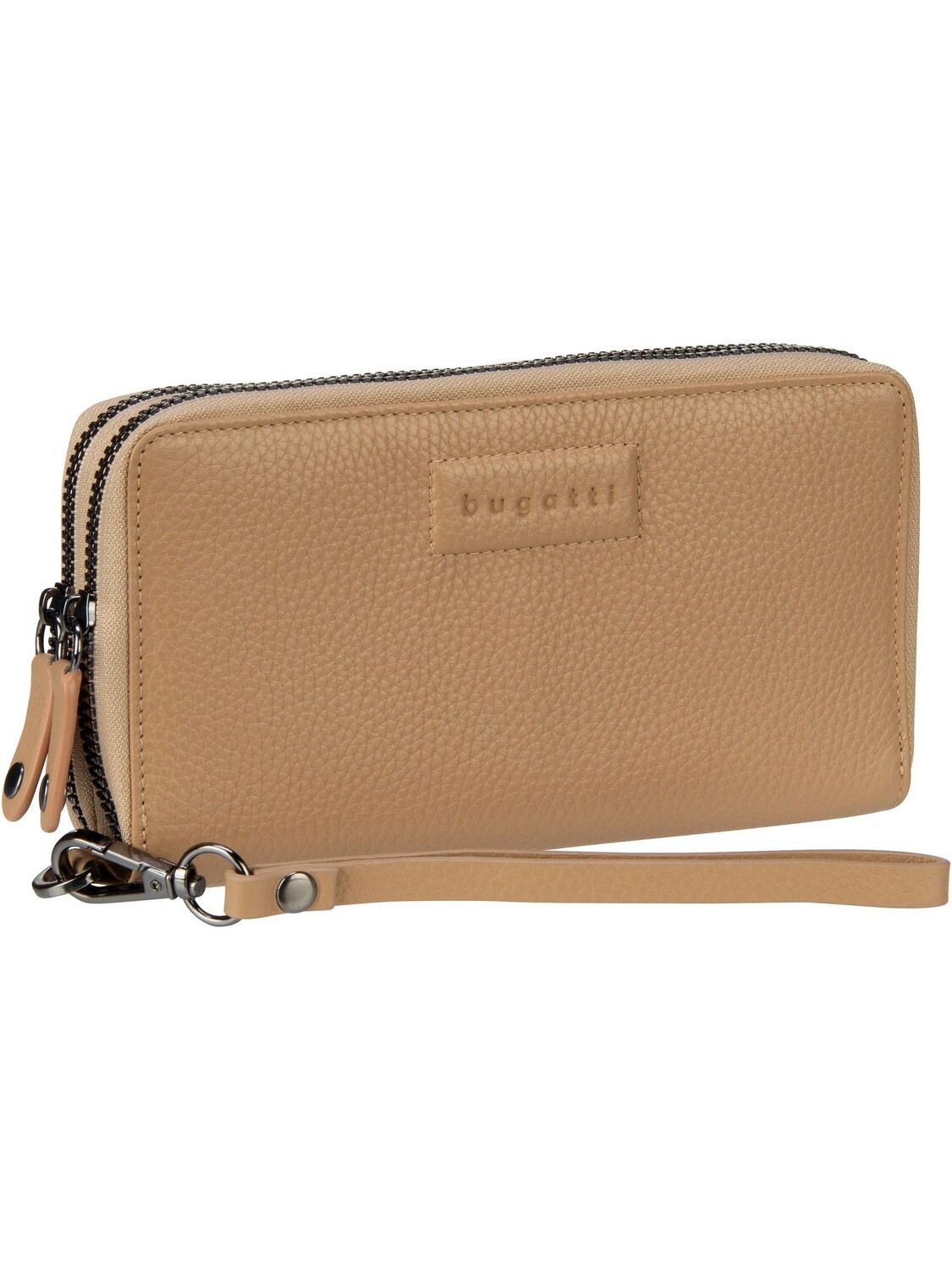 

Кошелек Bugatti Elsa Ladies Double Zip Wallet, песочный