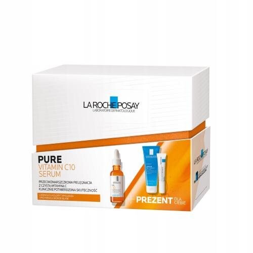 

Набор уходовой косметики, 3 шт. La Roche-Posay, Pure Vit C Xmas