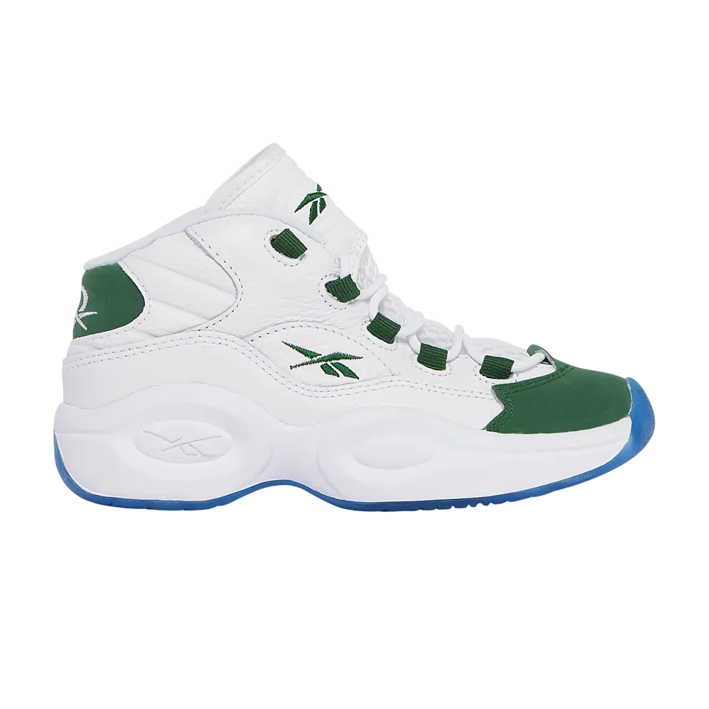 

Кроссовки Question Mid Little Kid 2023 Reebok, белый