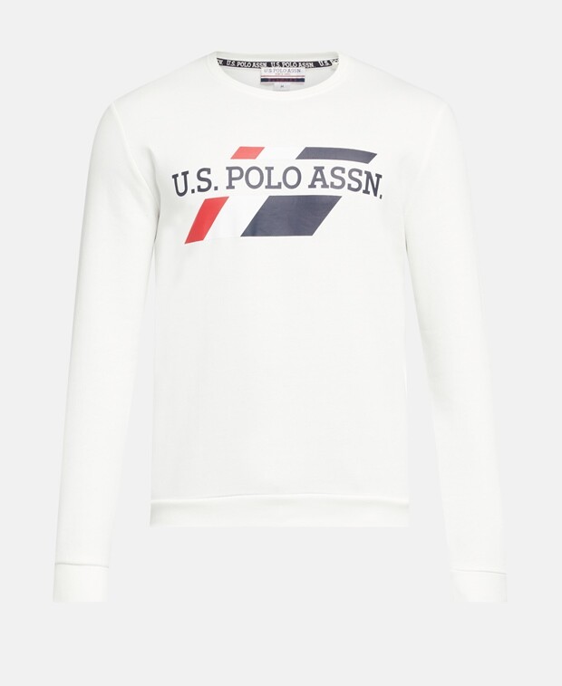 

Толстовка U.S. Polo Assn., цвет Wool White