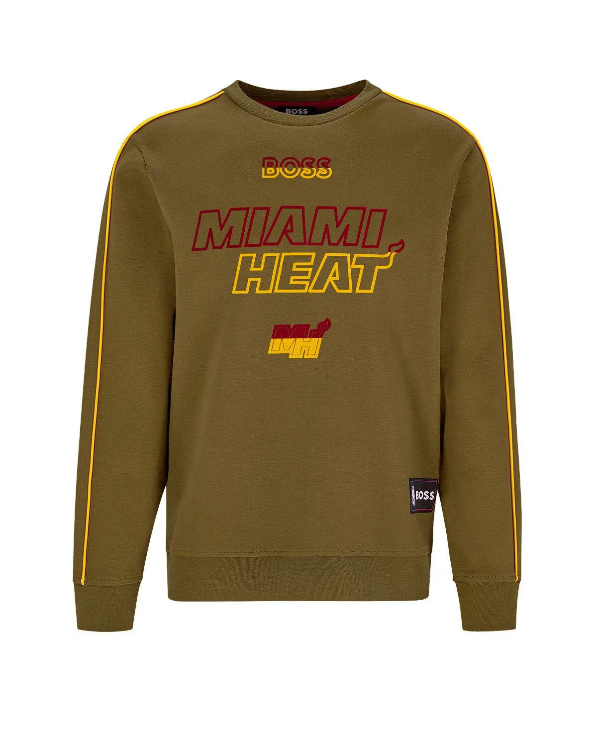 

Мужская толстовка обычного кроя BOSS x NBA Miami Heat Hugo Boss
