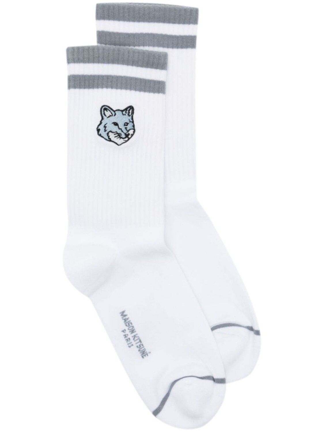 

Maison Kitsuné носки Bold Fox Head, белый