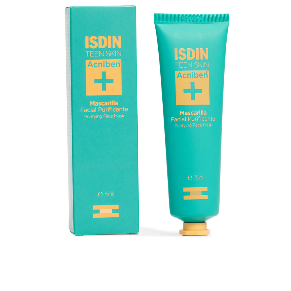 Маска для лица Acniben purifying face mask Isdin, 75 мл isdin teen skin acniben limp purificante 150ml