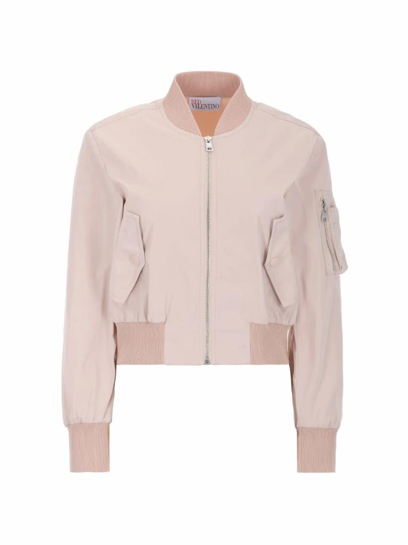 

Укороченный бомбер RED Valentino, Серый