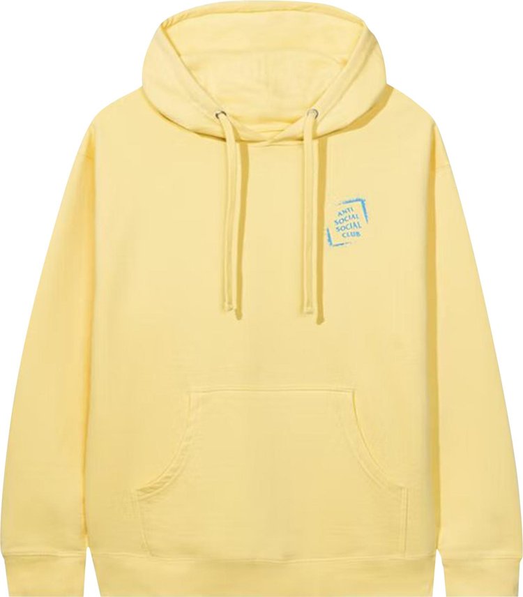 Худи Anti Social Social Club Toy Hoodie 'Yellow', желтый - фото