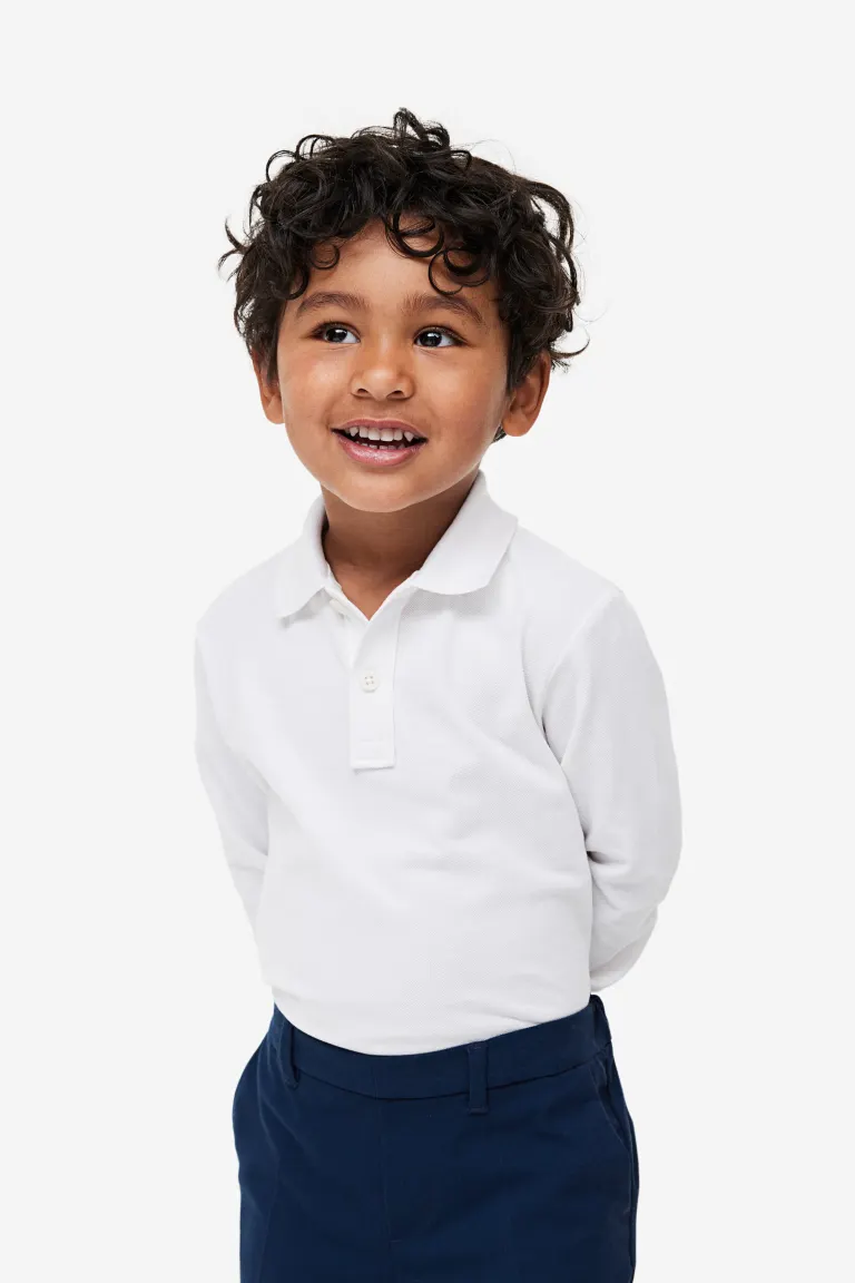 

Прямые школьные брюки let H&M, синий