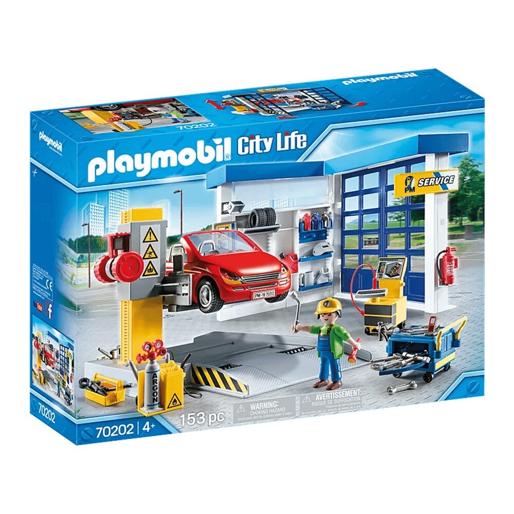 

Конструктор Playmobil 70202 Автомастерская