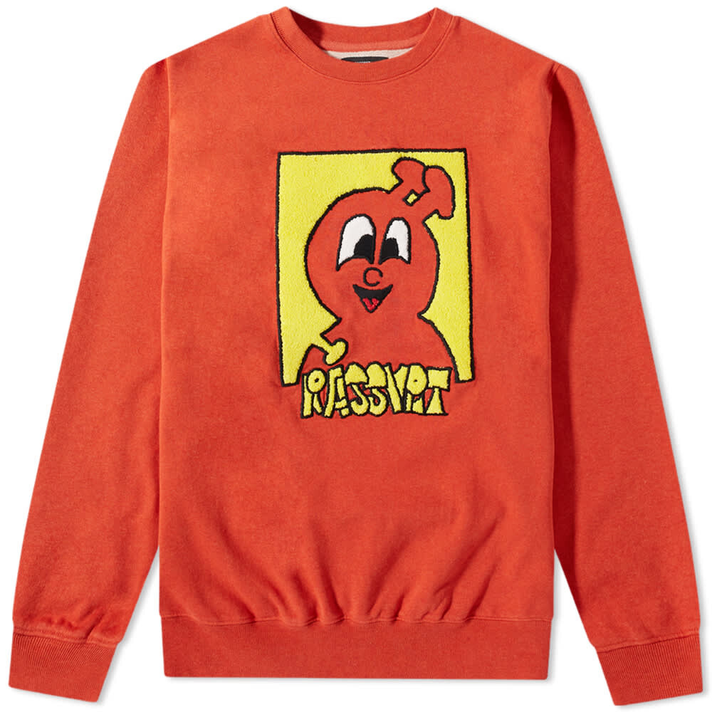 

Толстовка PACCBET Captek Logo Crew Sweat, Красный