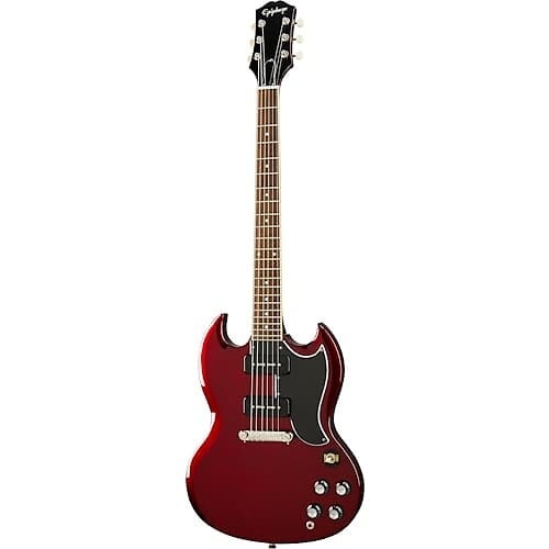 

Epiphone SG Special P-90 в искрящемся бордовом цвете SG Special P-90 in Sparkling Burgundy