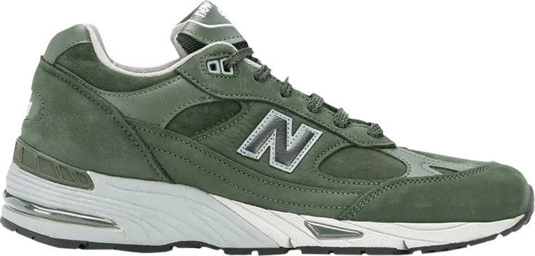 

Лимитированные кроссовки New Balance 991 Made in England 'Dark Green', зеленый