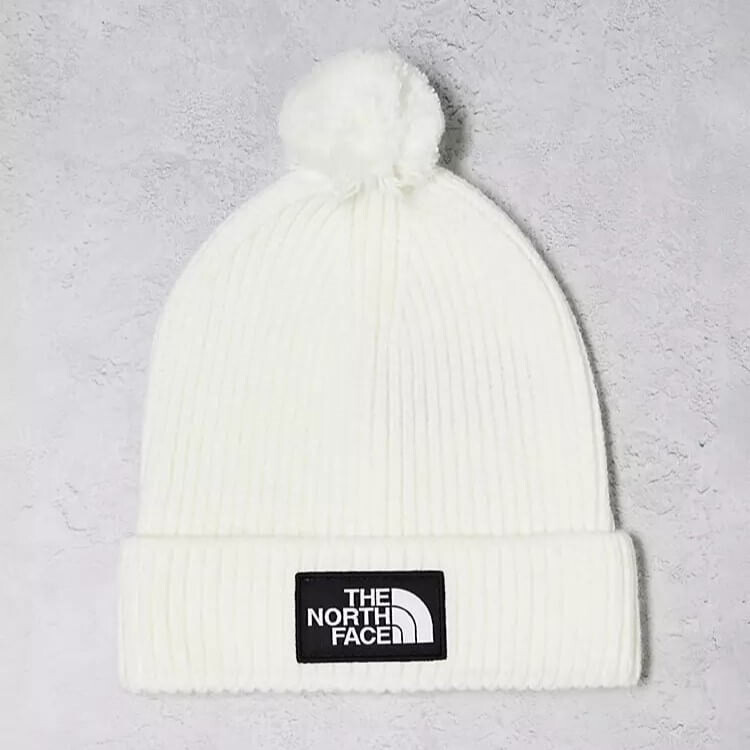 

Шапка The North Face Logo Patch, белый