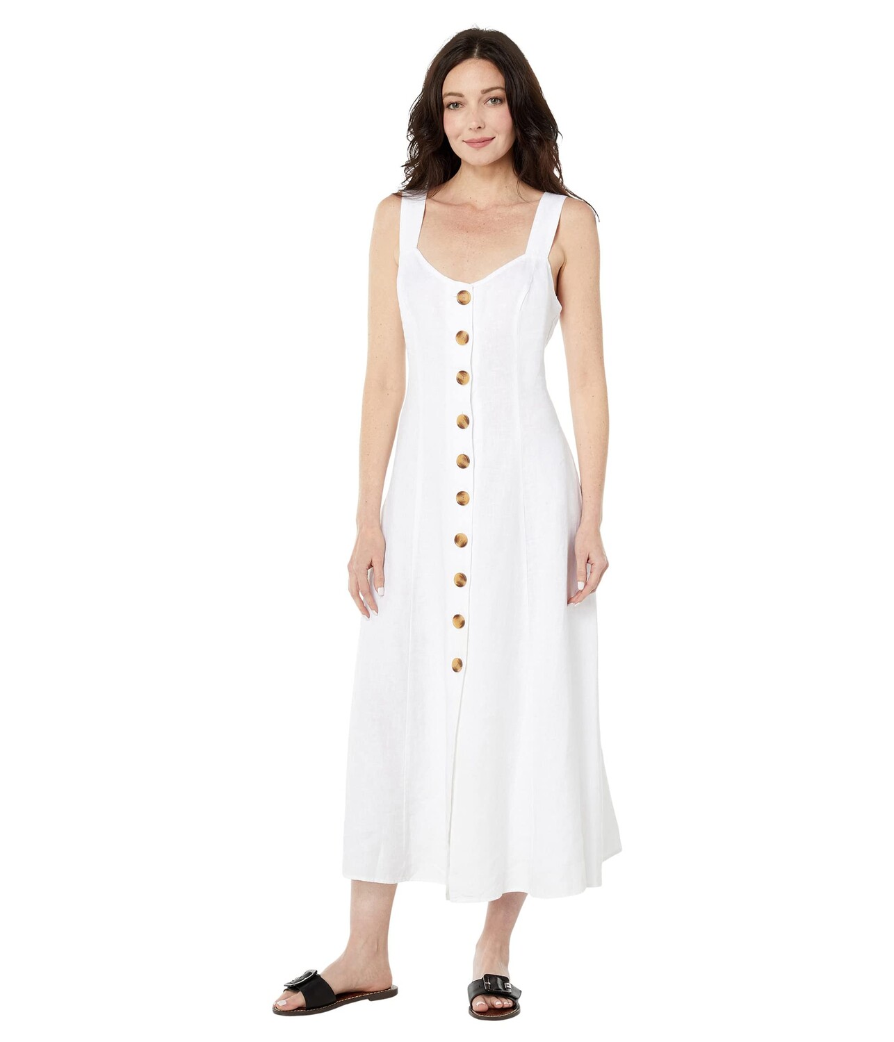 

Платье Vince Camuto, Sleeveless Button Front Dress