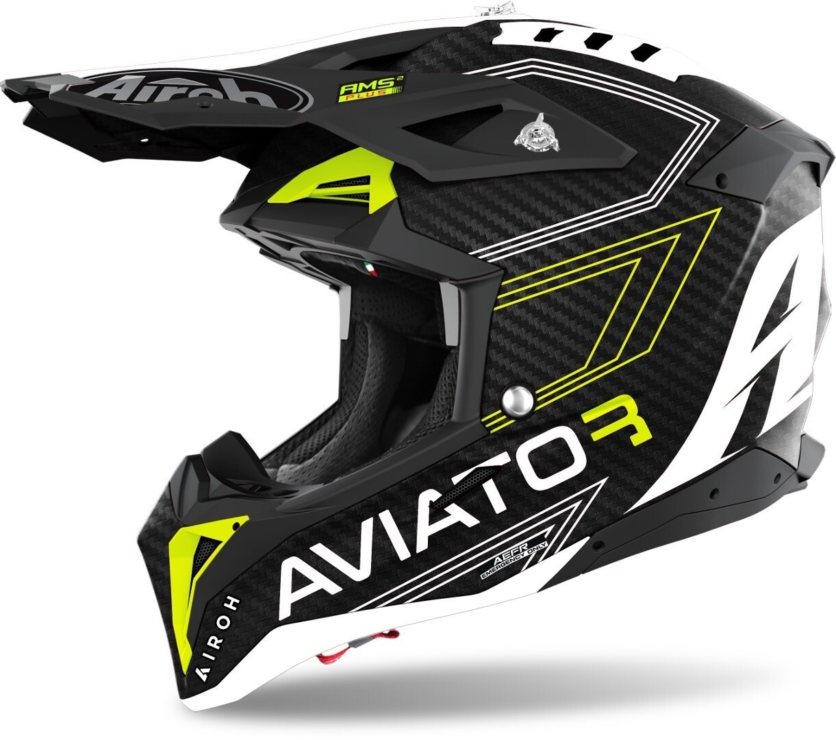 

Airoh Aviator 3 Primal 3K Carbon Шлем мотокросса,