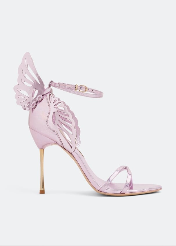 

Сандалии SOPHIA WEBSTER Heavenly sandals, розовый
