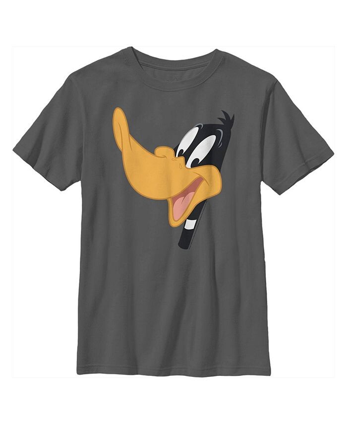 

Детская футболка Daffy Duck Smile Looney Tunes для мальчиков Warner Bros., серый