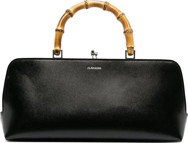

Сумка Jil Sander GOJI SM Bamboo Handbag Black, черный