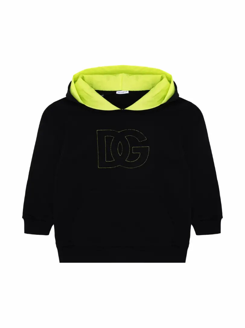 

Хлопковое худи с логотипом Dolce&Gabbana
