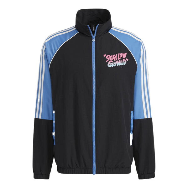 

Толстовка Adidas neo M radio w wb Casual Sports Stand Collar Black, Черный