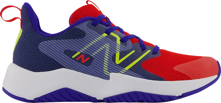 

Кроссовки New Balance Rave Run v2 Big Kid X-Wide 'Neo Flame Moon Shadow', красный