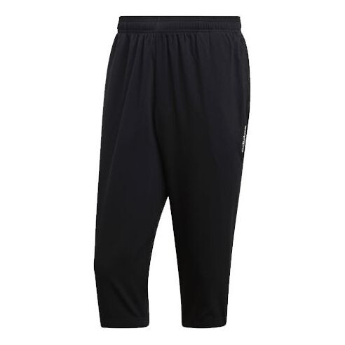 

Спортивные штаны Adidas E Pln 3/4 Wvn Woven Cone Training Running Sports Cropped Pants/Trousers Black, Черный